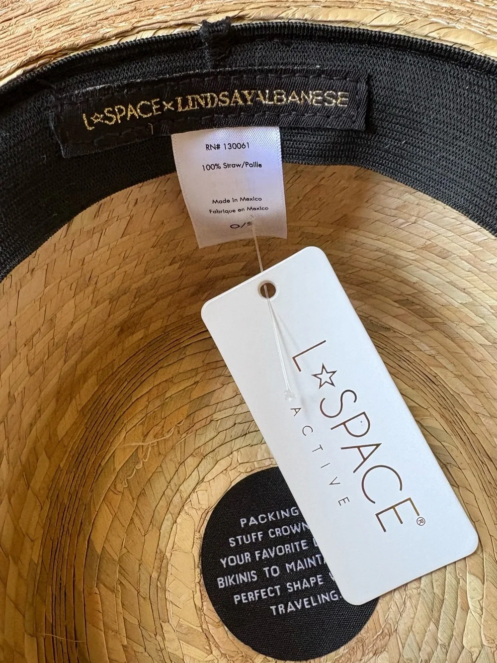 L*Space x Lindsay Albanese Marco Hat NWT